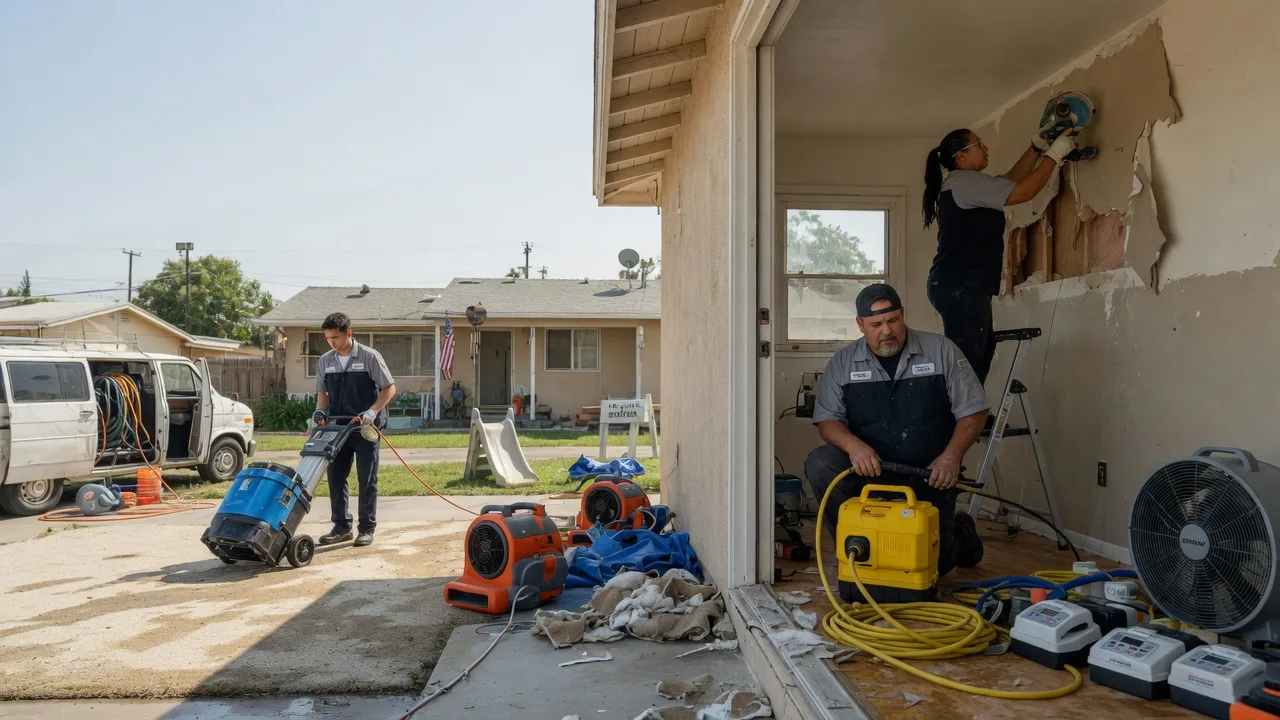 Water Damage Restoration in Midpines, CA near me